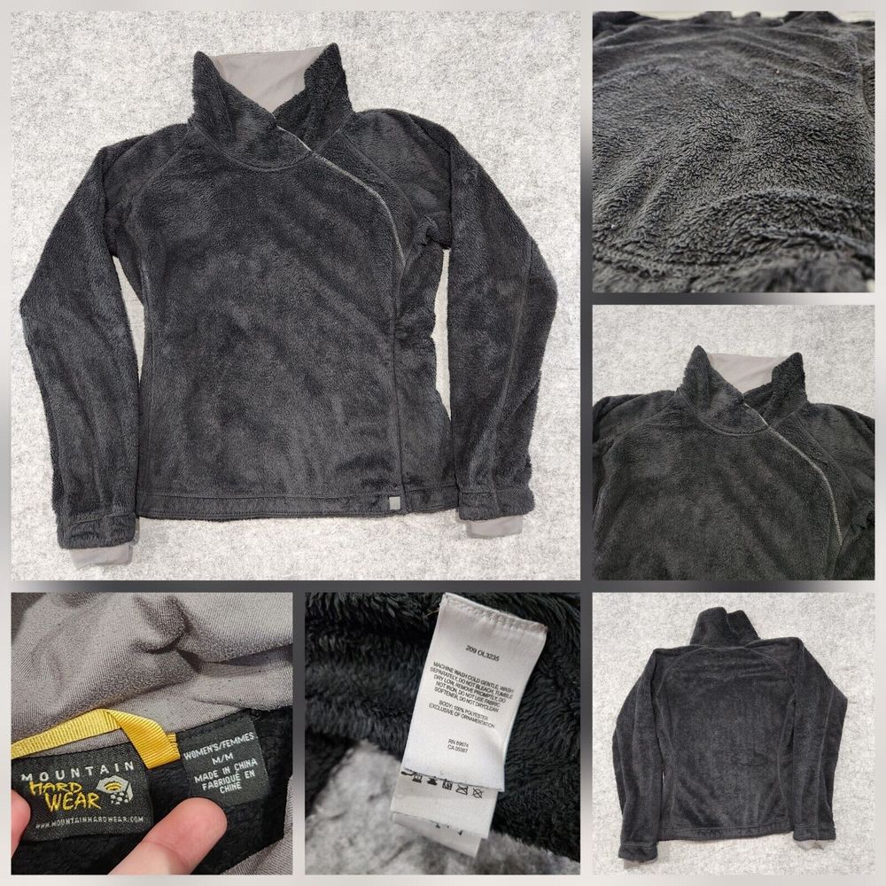 Mountain Hardwear Womens M Medium Soft Monkey Fleece Shawl Pullover Jacket